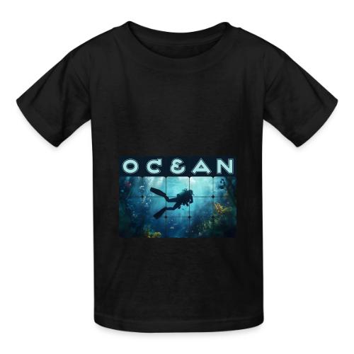 Ocean: Beneath the Blue - Heavyweight Kid's T-Shirt