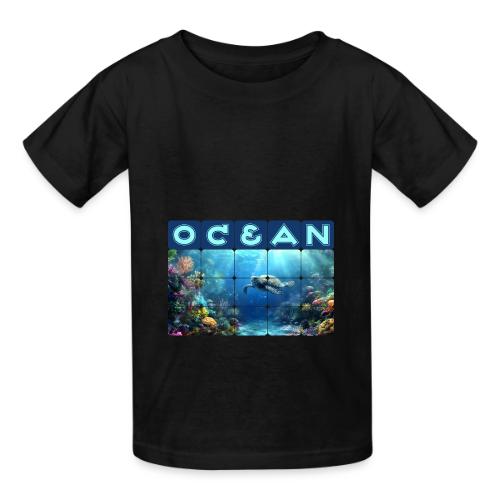 Ocean: Turtle Drift - Heavyweight Kid's T-Shirt