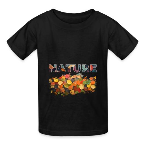 Brushed by Nature - Heavyweight Kid's T-Shirt