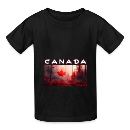 Canada Nature Vibes - Heavyweight Kid's T-Shirt