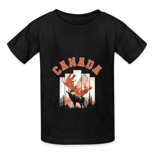 Great Canadian Outdoors - Heavyweight Kid's T-Shirt