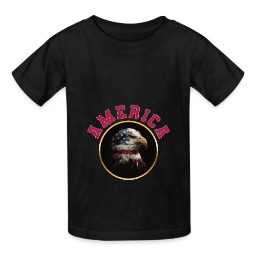 America Soars - Heavyweight Kid's T-Shirt