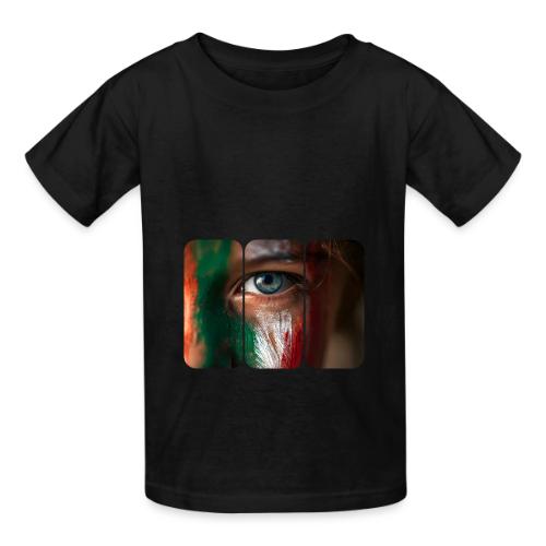 Mexico: Pride in Three Colors - Heavyweight Kid's T-Shirt