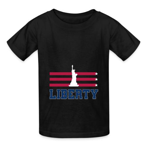 USA: Stars of Liberty - Heavyweight Kid's T-Shirt