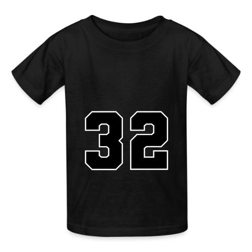 Varsity Number 32 Athletic Design - Heavyweight Kid's T-Shirt