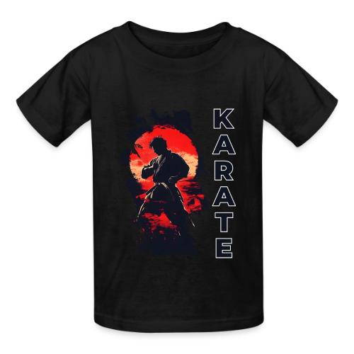 Karate: the art of self-mastery - Heavyweight Kid's T-Shirt