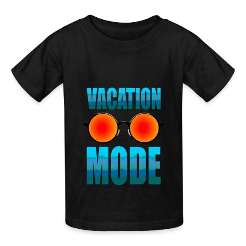 Vacation mode: Ocean Vibes On - Heavyweight Kid's T-Shirt