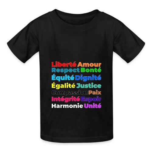 Words of Light - Heavyweight Kid's T-Shirt