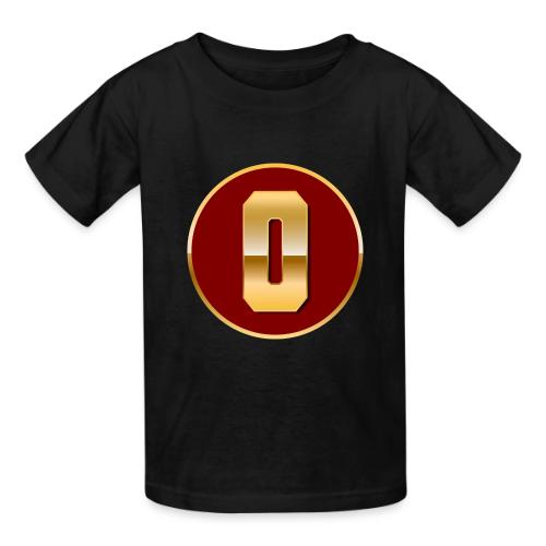 Letter O – Capital Varsity Alphabet Monogram - Heavyweight Kid's T-Shirt