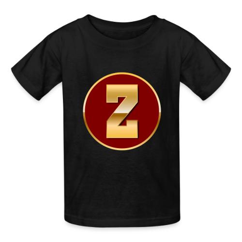 Letter Z – Capital Varsity Alphabet Monogram - Heavyweight Kid's T-Shirt