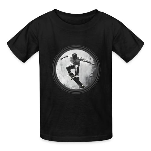 Skateboarding Vibes Only - Heavyweight Kid's T-Shirt