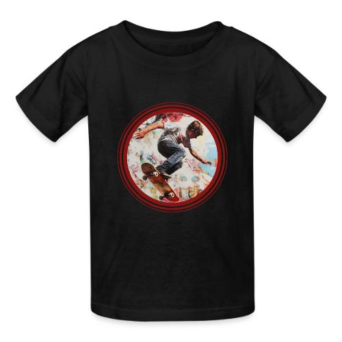 Skateboarding is Life - Heavyweight Kid's T-Shirt