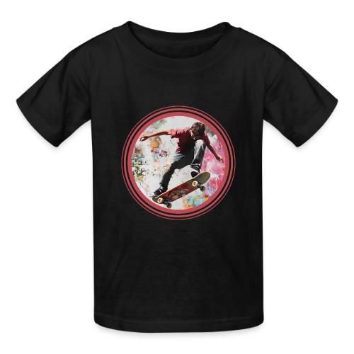 Skateboarding Soul - Heavyweight Kid's T-Shirt