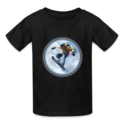 Snowboarding Life - Heavyweight Kid's T-Shirt