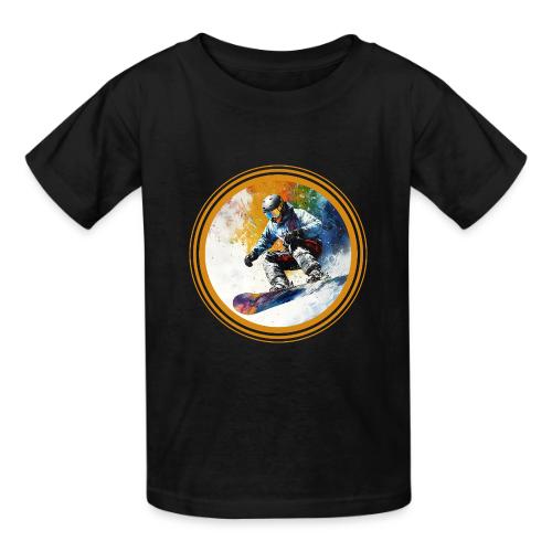 Snowboarding Dreams - Heavyweight Kid's T-Shirt