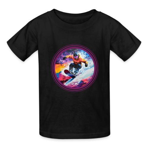 Snowboarding Spirit - Heavyweight Kid's T-Shirt