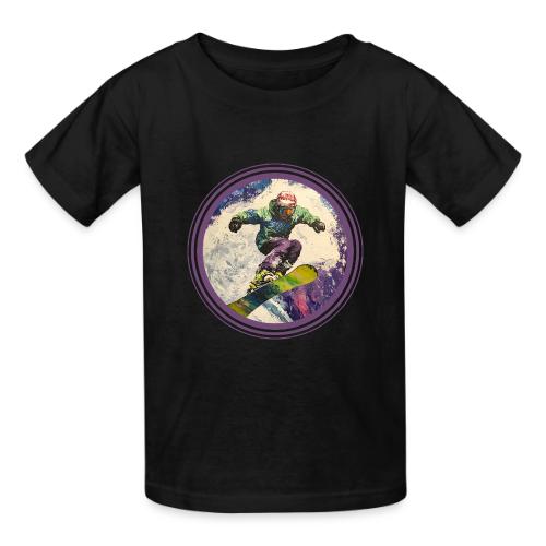 Snowboarding Soul - Heavyweight Kid's T-Shirt