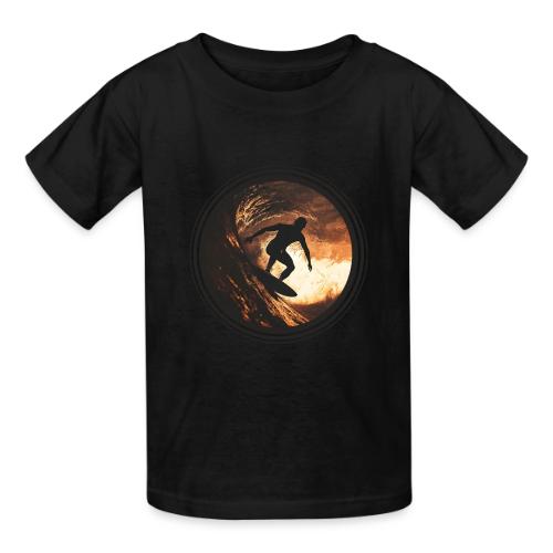 Surfing Spirit - Heavyweight Kid's T-Shirt
