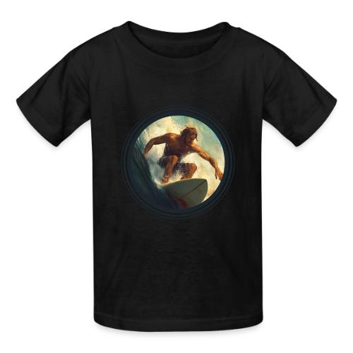 Surfing Rush - Heavyweight Kid's T-Shirt