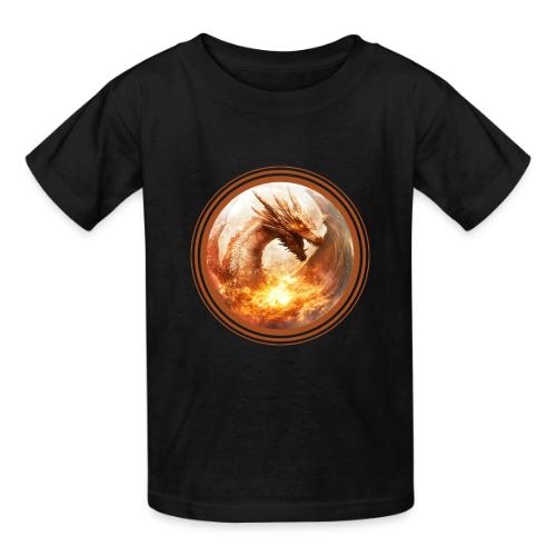 Dragon's Wrath - Heavyweight Kid's T-Shirt