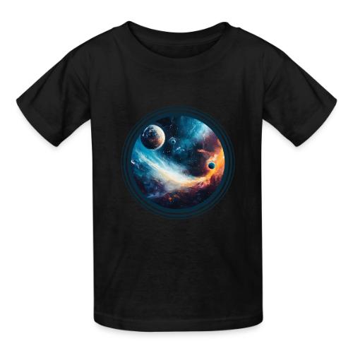 Planets Among Colors - Heavyweight Kid's T-Shirt