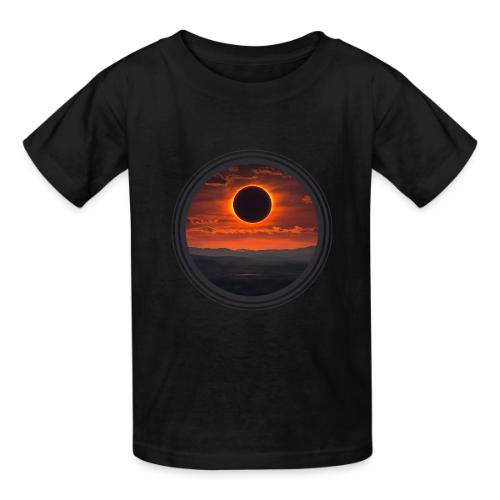 Eclipse Horizon - Heavyweight Kid's T-Shirt