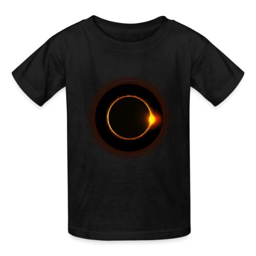 Solar Eclipse - Heavyweight Kid's T-Shirt