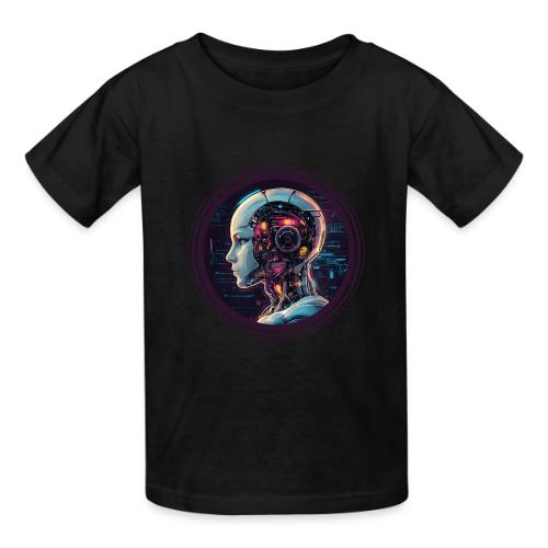 Artificial Intelligence (AI): The Future Circuit - Heavyweight Kid's T-Shirt