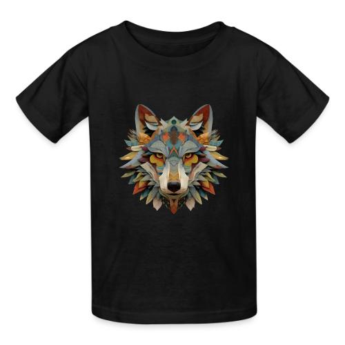 Spectrum Wolf Vision - Heavyweight Kid's T-Shirt