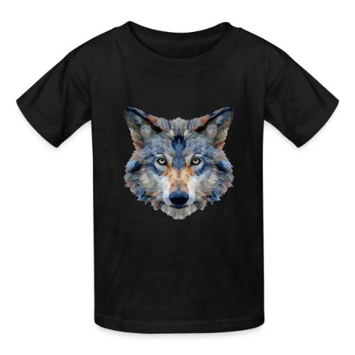 Wolf: Chromatic Wild Gaze - Heavyweight Kid's T-Shirt