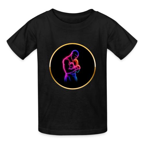 Boxing: Neon Power Guard - Heavyweight Kid's T-Shirt