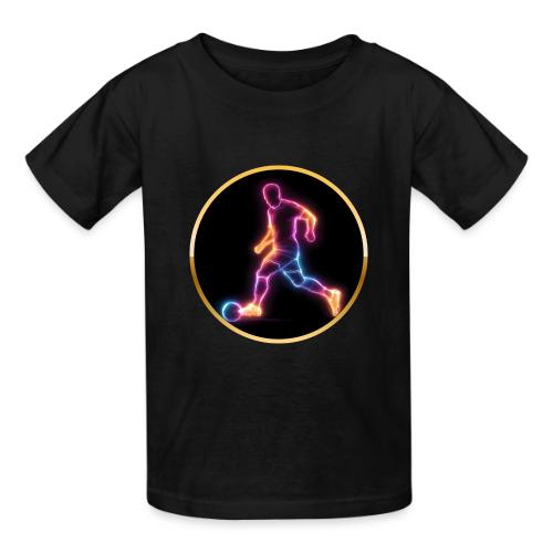 Virtual Football Hero - Heavyweight Kid's T-Shirt