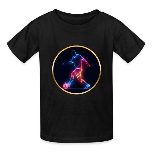 Soccer: Electric Kick Ring - Heavyweight Kid's T-Shirt