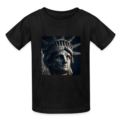 USA: Liberty in Shadows - Heavyweight Kid's T-Shirt