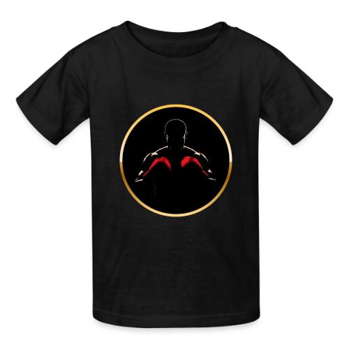 Boxing: Gold Core Muscle - Heavyweight Kid's T-Shirt