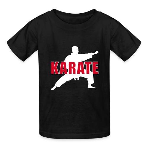 Karate Focus - Heavyweight Kid's T-Shirt