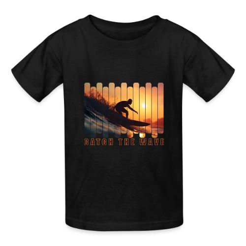 Surfing: Catch the Wave - Heavyweight Kid's T-Shirt