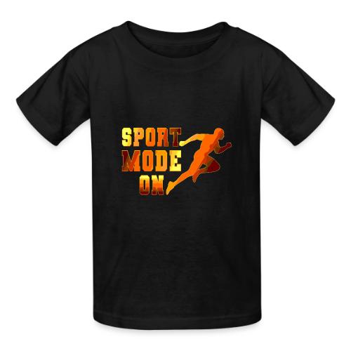 Sport Mode On - Heavyweight Kid's T-Shirt