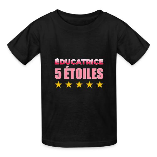 Éducatrice 5 Étoiles - Heavyweight Kid's T-Shirt