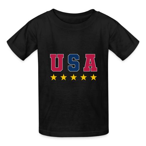 USA Varsity Stars - Heavyweight Kid's T-Shirt