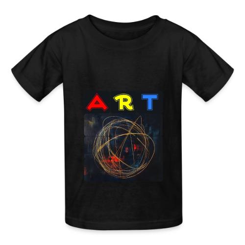 Echoes of Art - Heavyweight Kid's T-Shirt