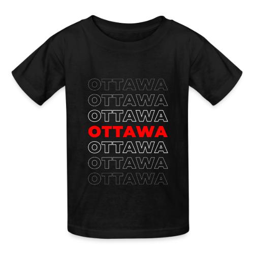 Ottawa Centered - Heavyweight Kid's T-Shirt
