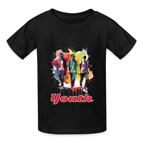 Forever Youthful - Heavyweight Kid's T-Shirt