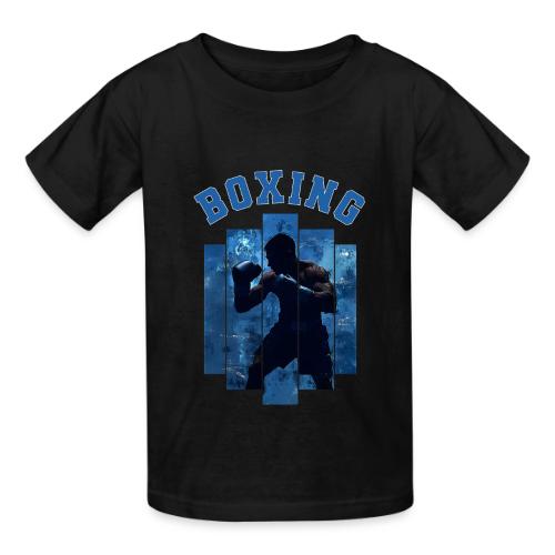 Boxing Never Stops - Heavyweight Kid's T-Shirt