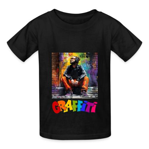 Graffiti: Urban Art - Heavyweight Kid's T-Shirt