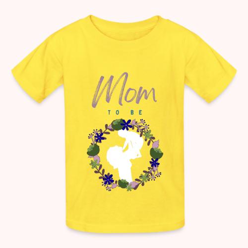 mom to be - Heavyweight Kid's T-Shirt