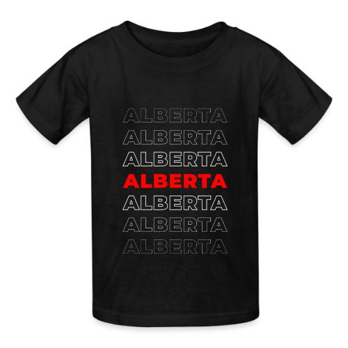 Alberta Accent - Heavyweight Kid's T-Shirt