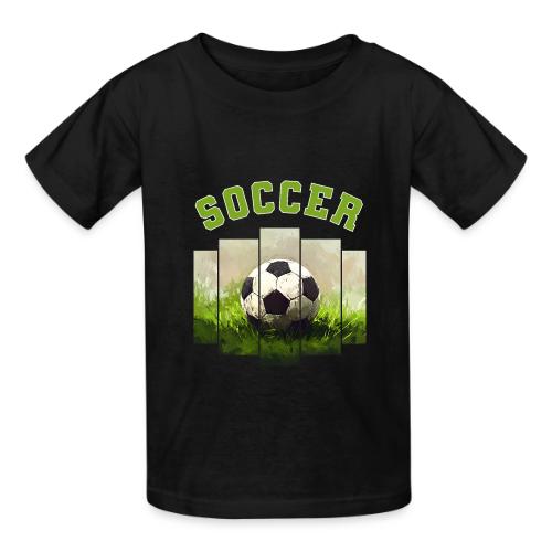 Soccer Focus - Heavyweight Kid's T-Shirt