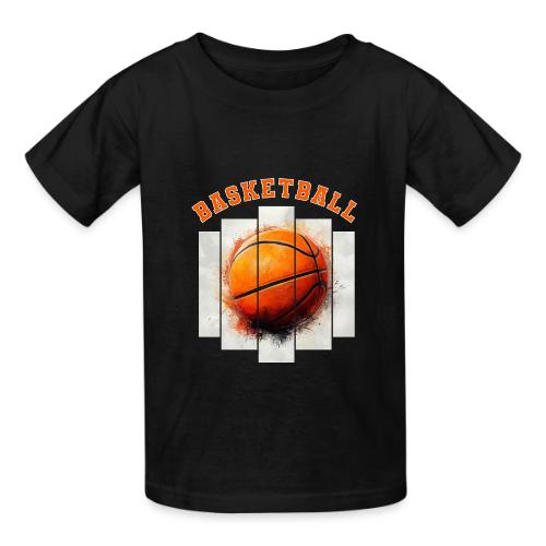 Basketball Element - Heavyweight Kid's T-Shirt
