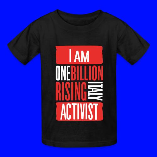 One Billion Rising Italy - Heavyweight Kid's T-Shirt